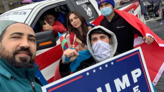 Donald Trampın seçki kampaniyasında Gəncə terroruna etiraz edilib - FOTO